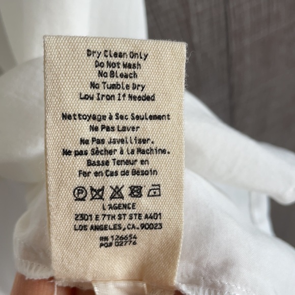 NWOT L’AGENCE ‘Farina’ blouse - Picture 7 of 9